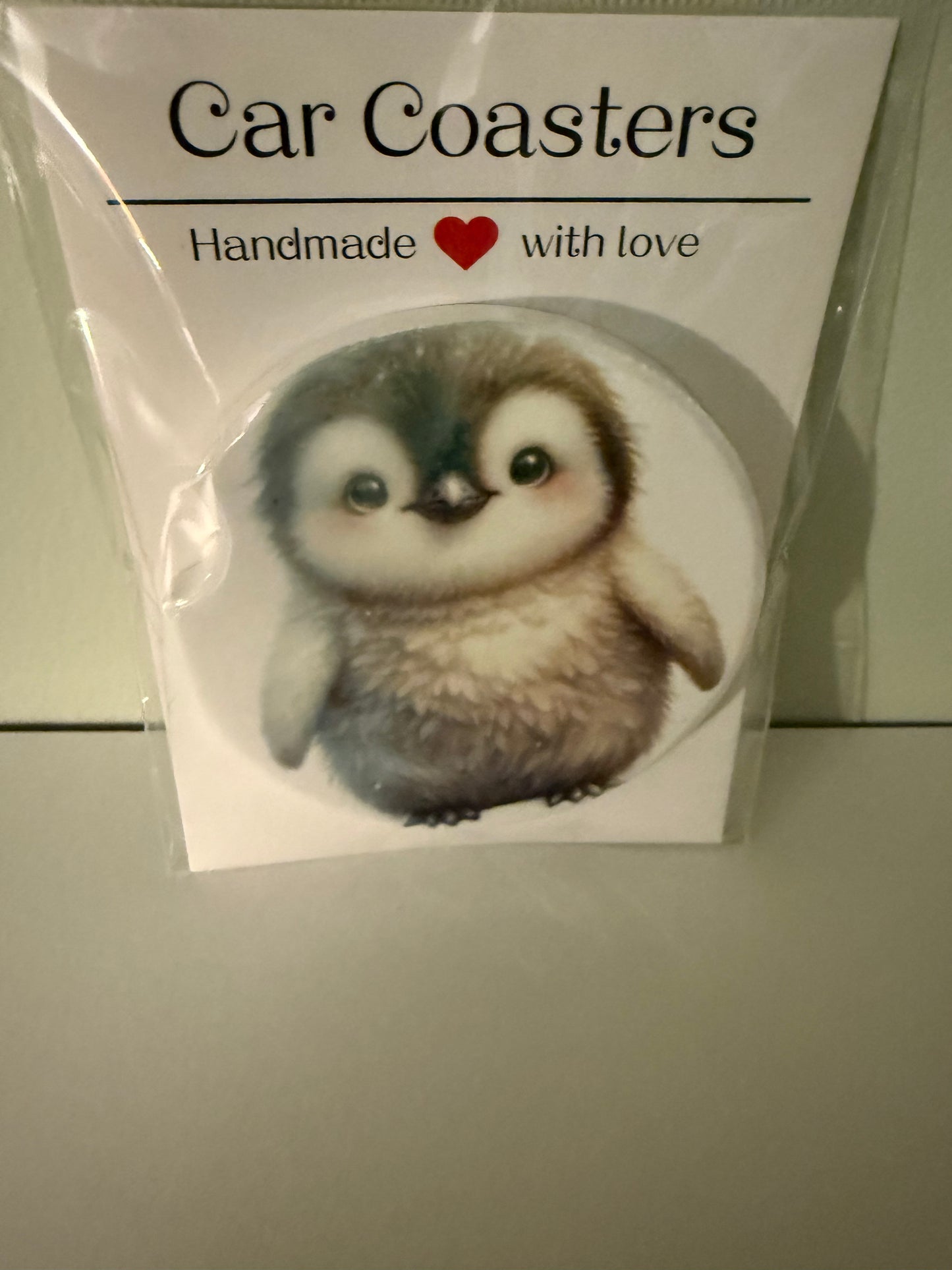 Single Ceramic Car Coaster