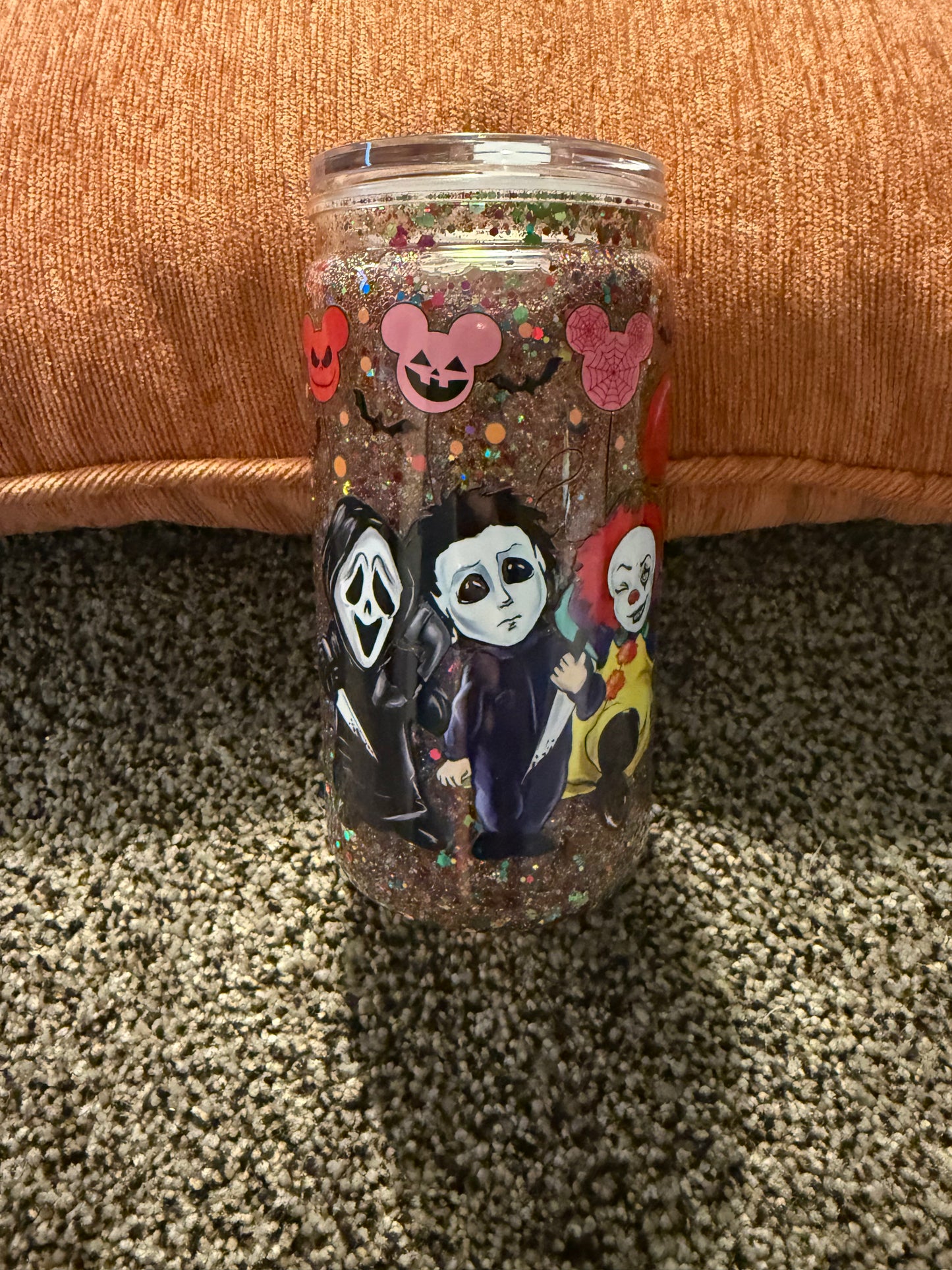 Pre-Made 16 oz Acrylic Snow Globe