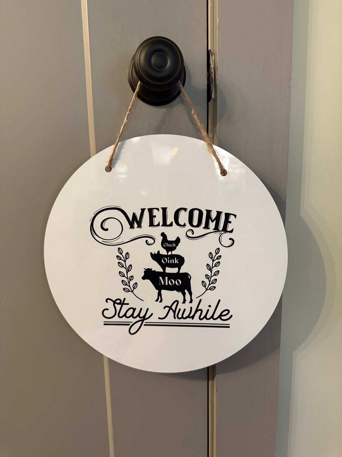 Pre-Made 12in Door Hangers