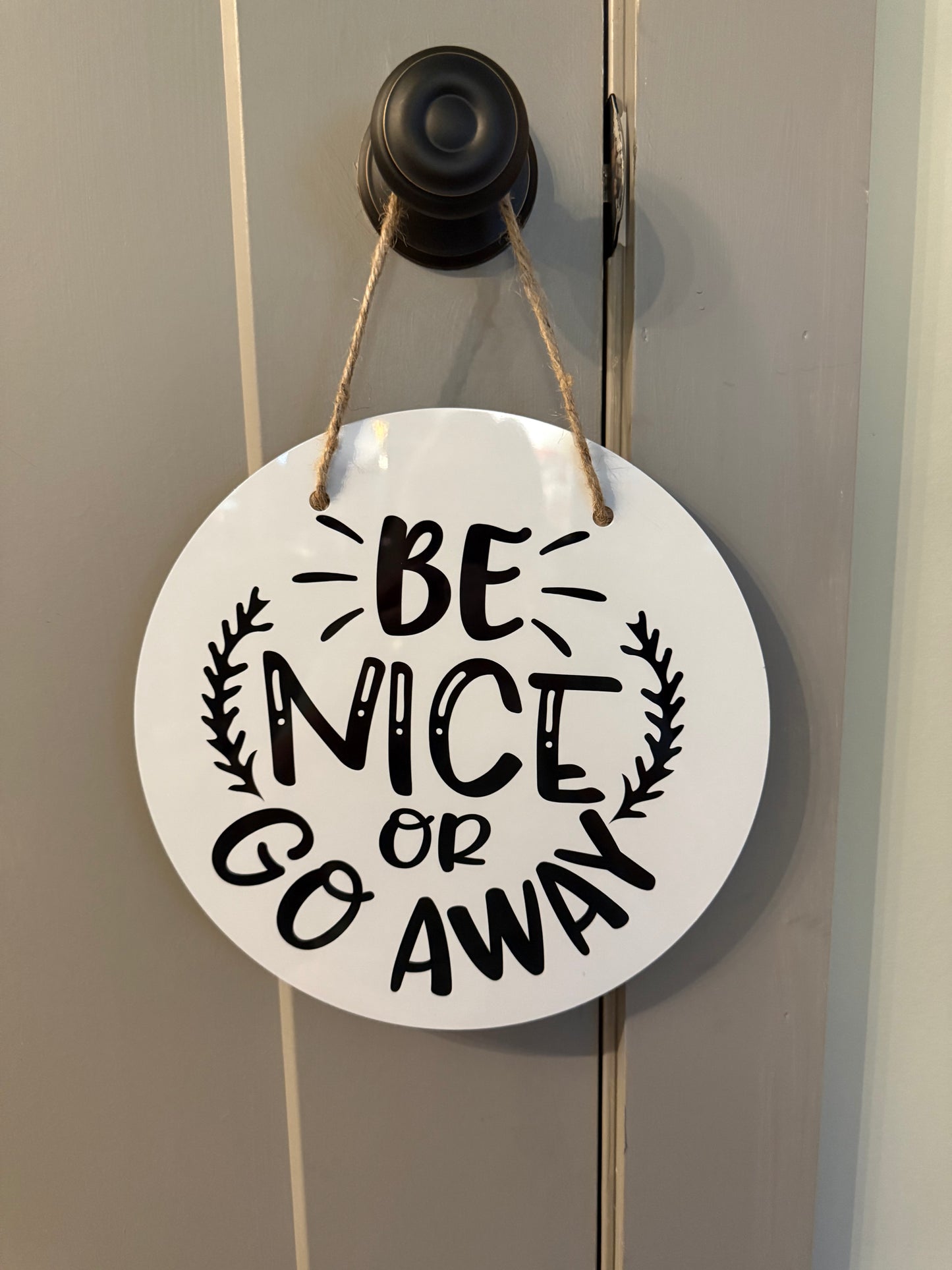 Pre-Made 10in Door Hangers