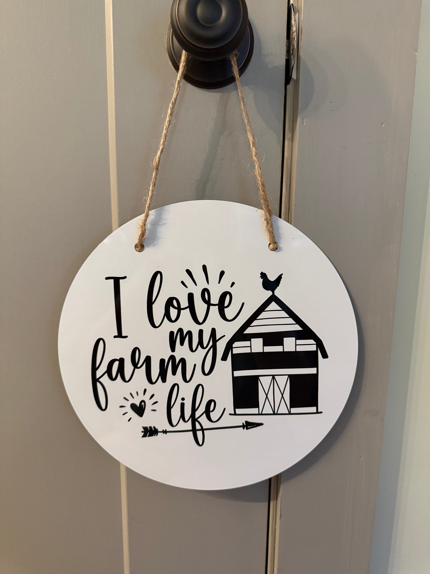 Pre-Made 10in Door Hangers