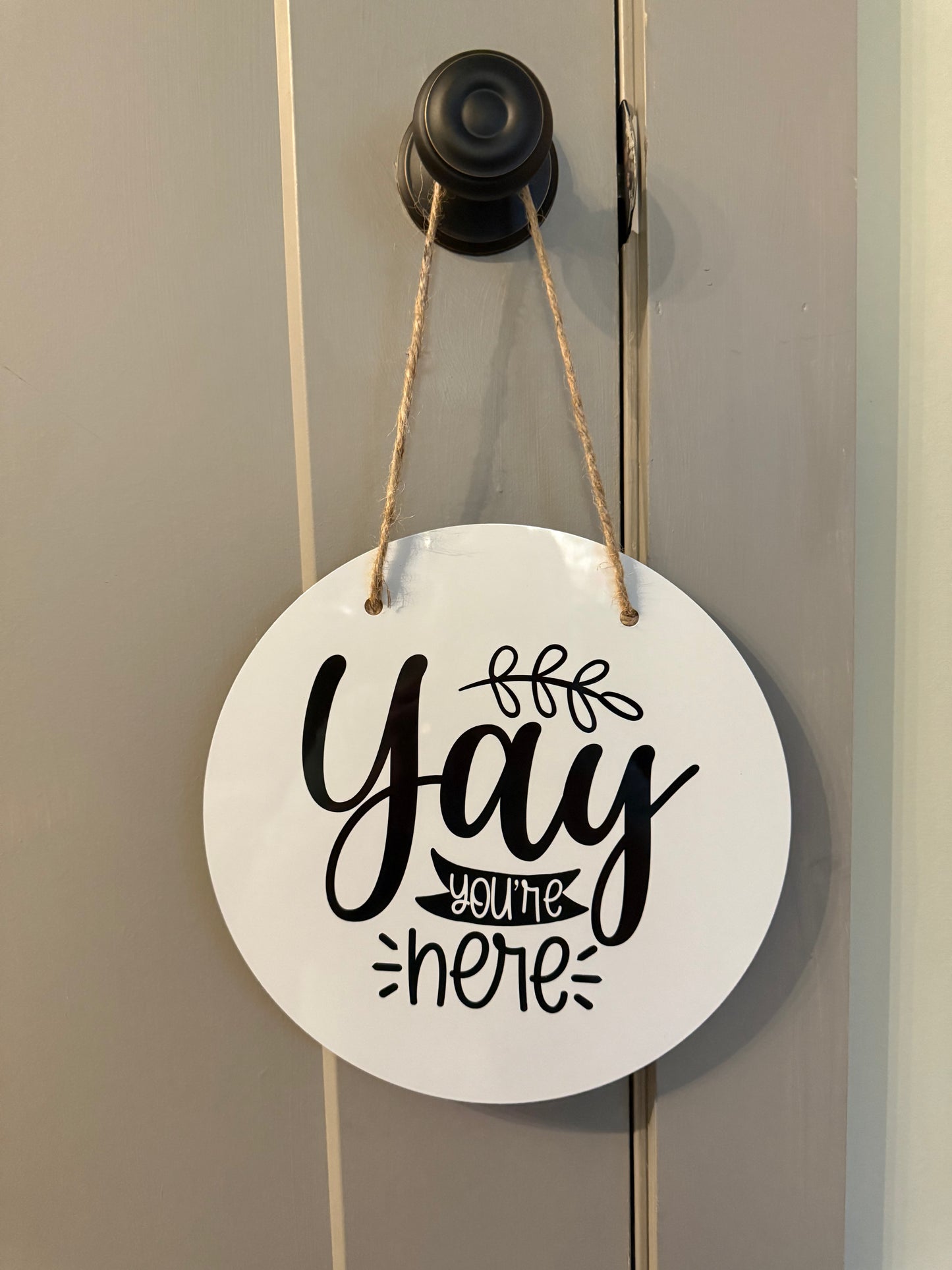 Pre-Made 10in Door Hangers