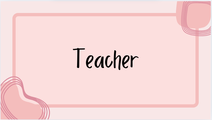 Teacher
