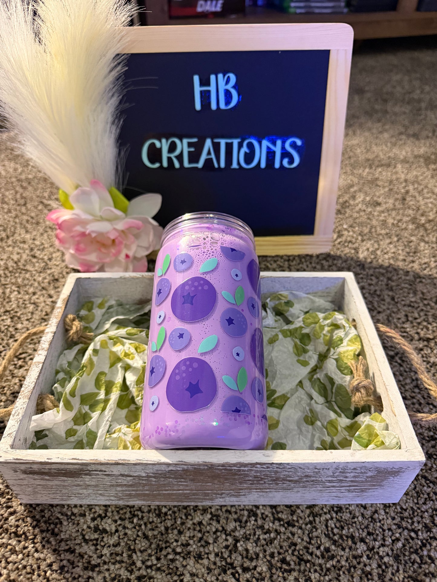 Milk Snow Globe
