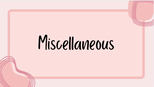 Miscellaneous