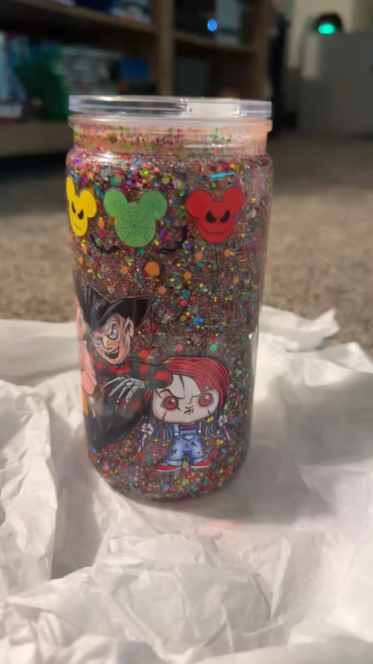 Pre-Made 16 oz Acrylic Snow Globe